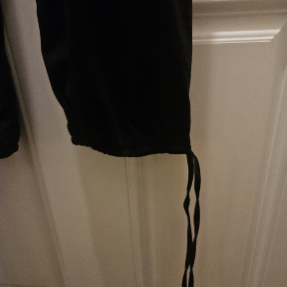 Black Drawstring Pants - image 5